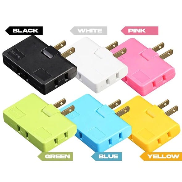 (🔥Last Day Promotion - 50% off)180 Degrees Rotatable Socket Converter