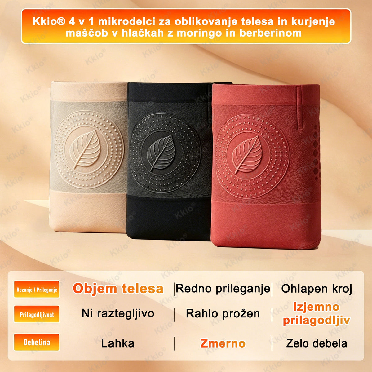 📢 Novi Kkio®👩 4 serija 1️⃣ Kratke hlače za oblikovanje telesa in izgorevanje maščobe, 2️⃣ Mikro kratke hlače z moringo in berberinom ☘️ ✅ Pooblaščena spletna trgovina blagovne znamke | Garancija za originalni izdelek, možnost preverjanja pristnosti ✨